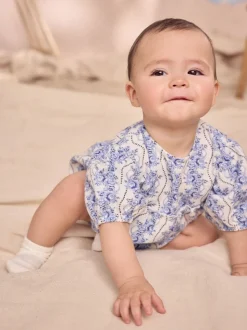Blauw - Cath Kidston Baby Rompertje
