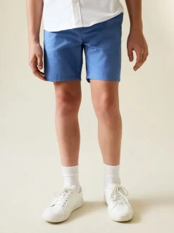 Blauw - Chinoshort (3-16 jr)