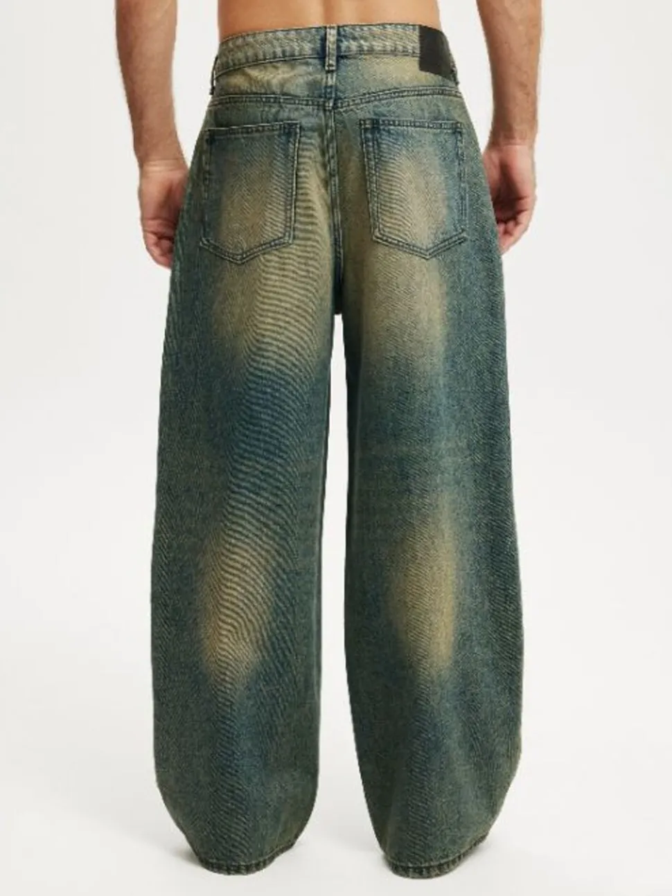 Blauw - Cotton On Super Baggy Jeans