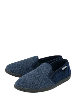 Blauw - Dunlop dubbele inzet Volle pantoffels