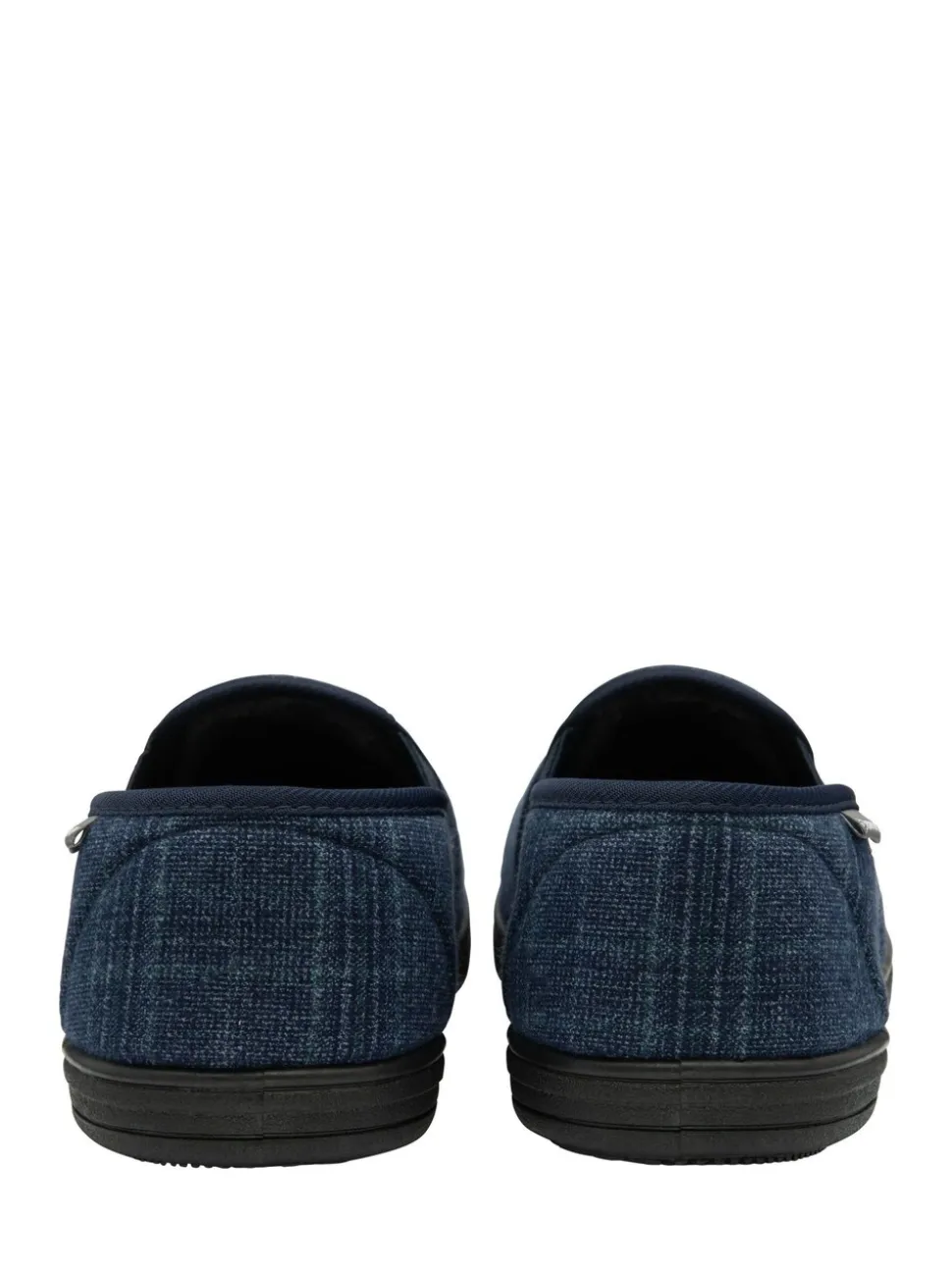 Blauw - Dunlop pantoffels met twee inzetstukken voor heren