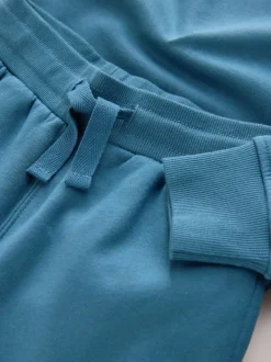 Blauw - Enkele behaaglijke fleece pyjama (3 - 16 jr)