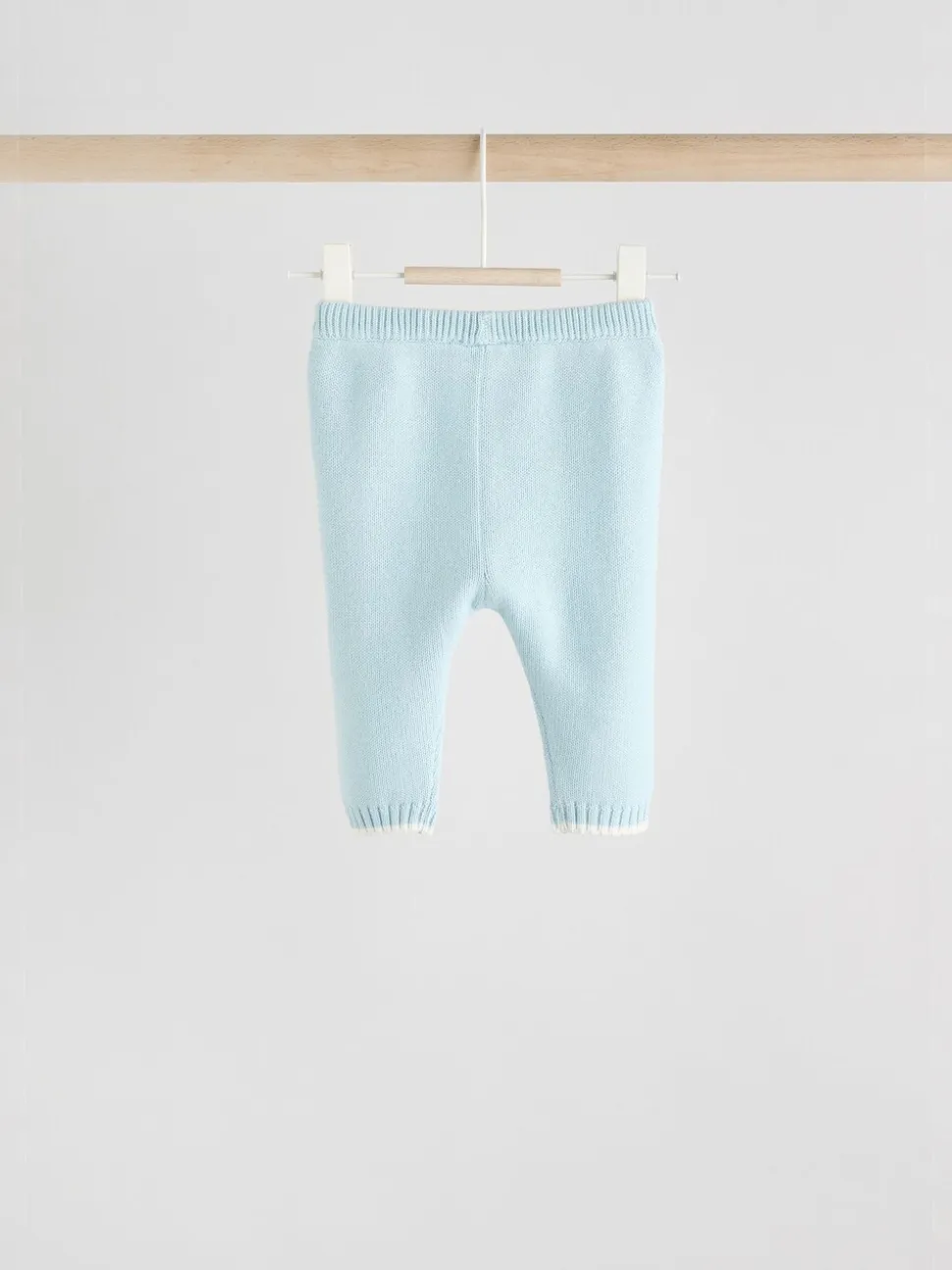 Blauw - Gebreide trui en leggings babyset (0mnd-3jr)
