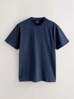 Blauw - Geruite pyjama met korte mouwen