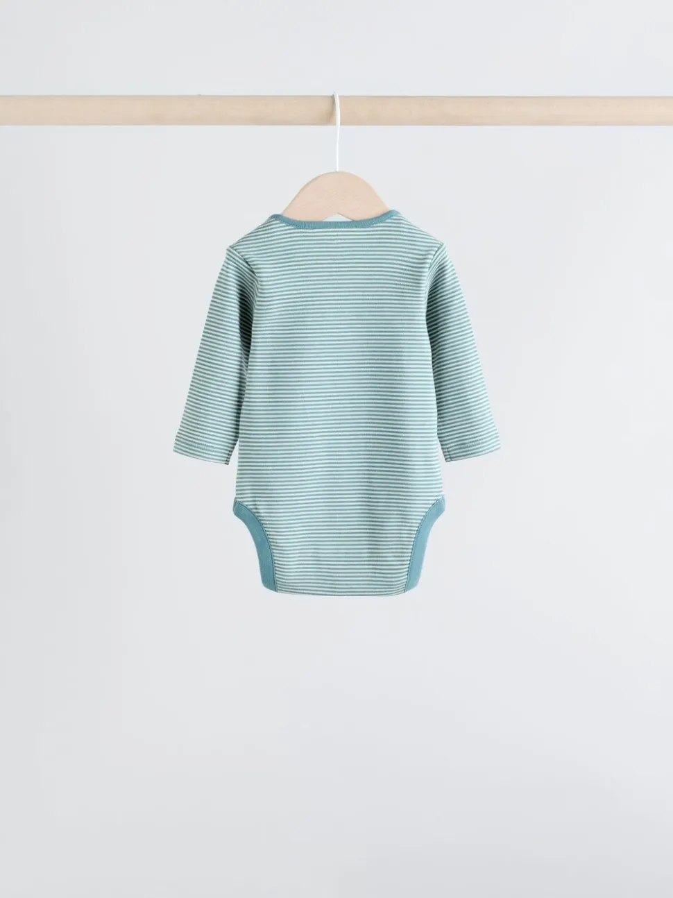 Blauw - Hamish-rompertjes met lange mouwen, 3 stuks