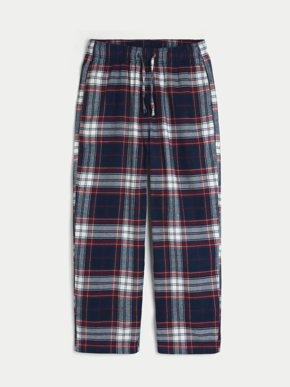 Blauw - Hollister Flannel Check Pyjama Bottoms