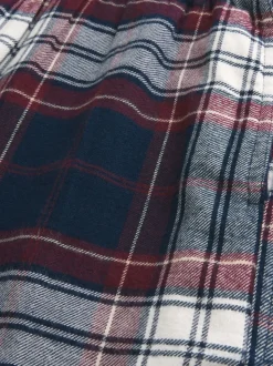 Blauw - Hollister Flannel Check Pyjama Bottoms
