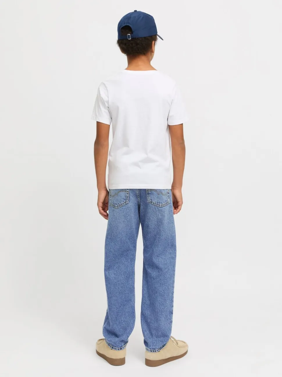 Blauw - JACK & JONES Junior Chris Relaxed Fit Jeans