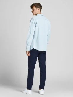 Blauw - JACK & JONES slim-fit chino