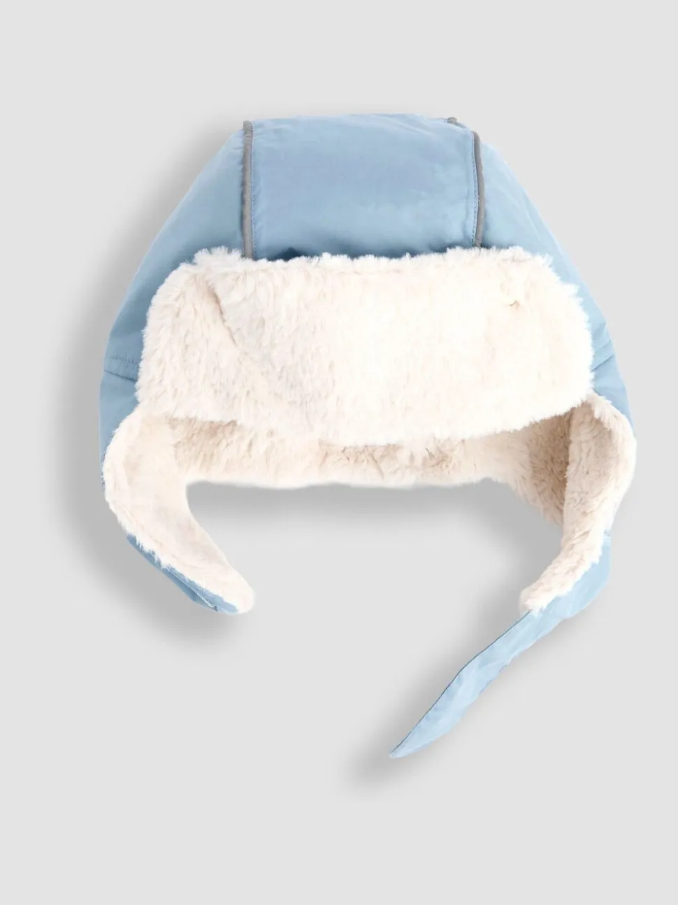 Blauw - JoJo Maman Bébé Trapper Hat
