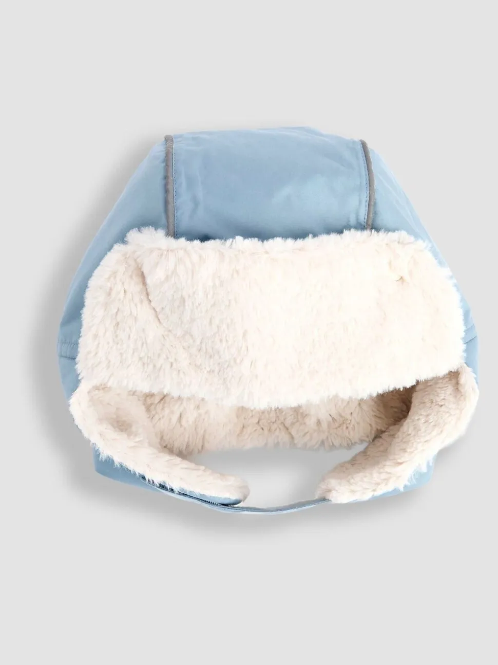 Blauw - JoJo Maman Bébé Trapper Hat