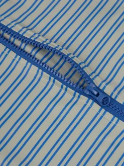 Blauw - KIDLY BY MORI 3/4 Sleeve Sunsafe Suit