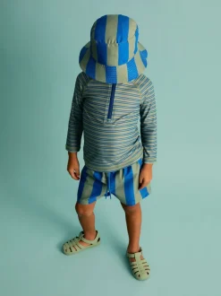 Blauw - KIDLY BY MORI Swim Shorts
