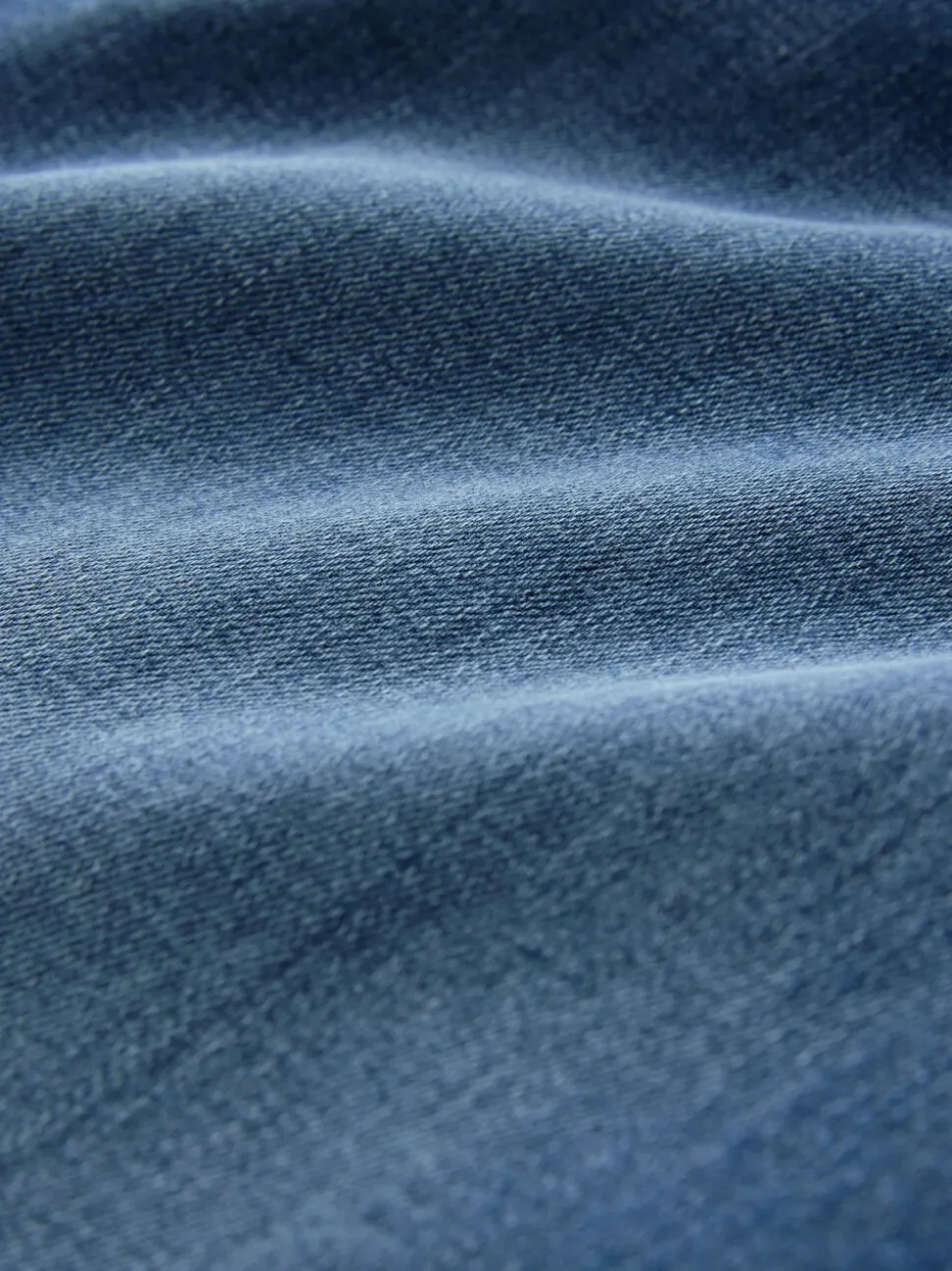 Blauw - Klassieke stretchjeans met standaard taps toelopende pasvorm