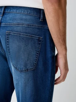 Blauw - Klassieke stretchy jeans