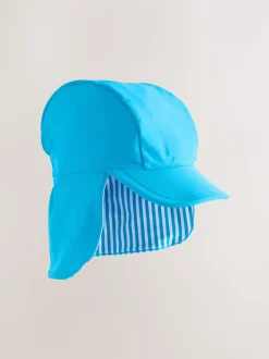 Blauw - Legionnaire zwemhoed (3 mnd-10 jr)