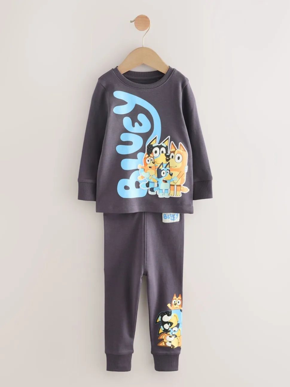 Blauw - License Bluey Snuggle Pyjamas 2 Pack (12mths-8yrs)