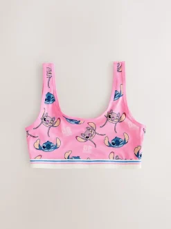 Blauw - Lilo And Stitch Disney Cropped Tops 3 Stuks (5-16jr)