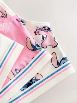 Blauw - Lilo And Stitch Disney Cropped Tops 3 Stuks (5-16jr)