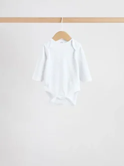 Blauw - Long Sleeved Baby Bear Bodysuit