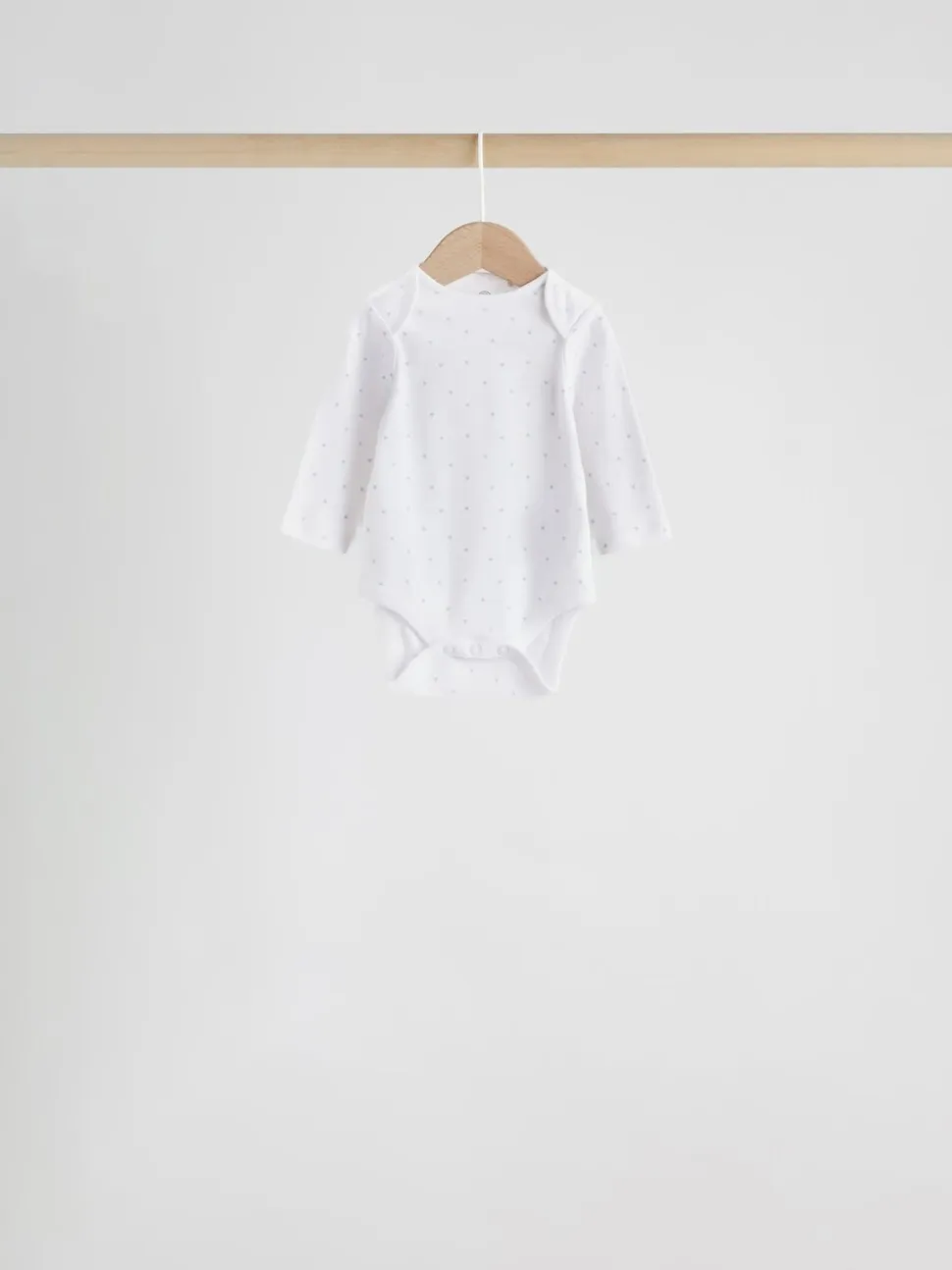 Blauw - Long Sleeved Baby Bear Bodysuit