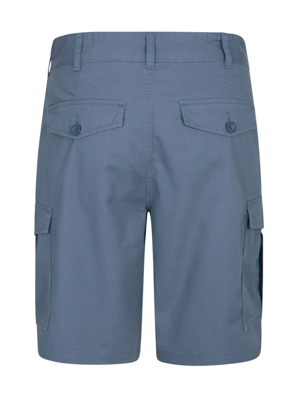 Blauw - Mountain Warehouse Mens Lakeside 100% Cotton Cargo Shorts