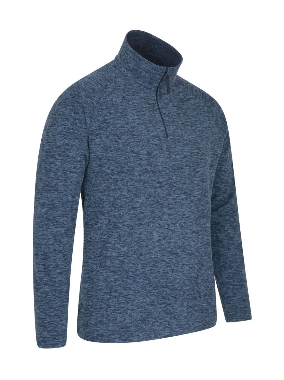 Blauw - Mountain Warehouse microfleece snowdon voor heren