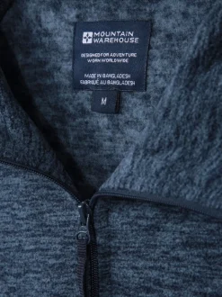 Blauw - Mountain Warehouse microfleece snowdon voor heren