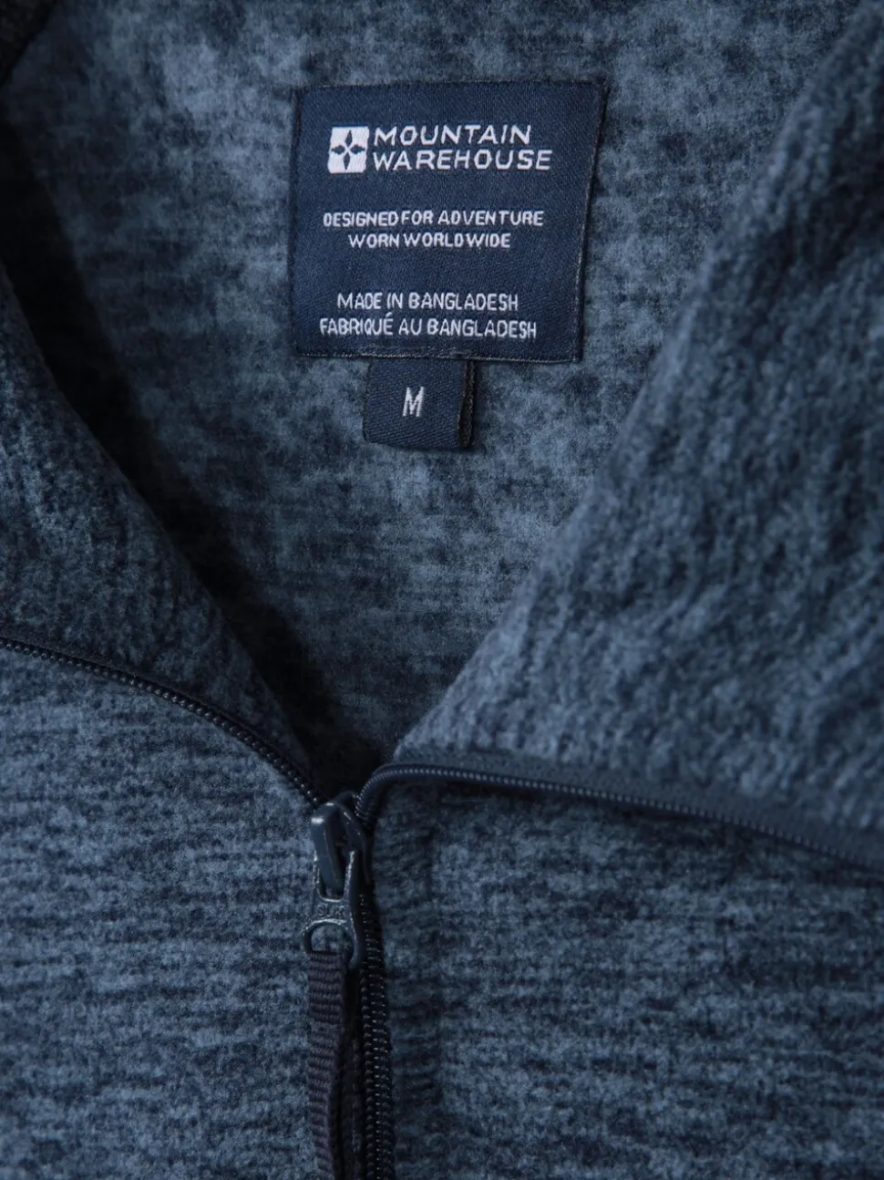 Blauw - Mountain Warehouse microfleece snowdon voor heren
