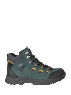 Blauw - Mountain Warehouse - Adventurer - Waterdichte wandelschoenen voor heren