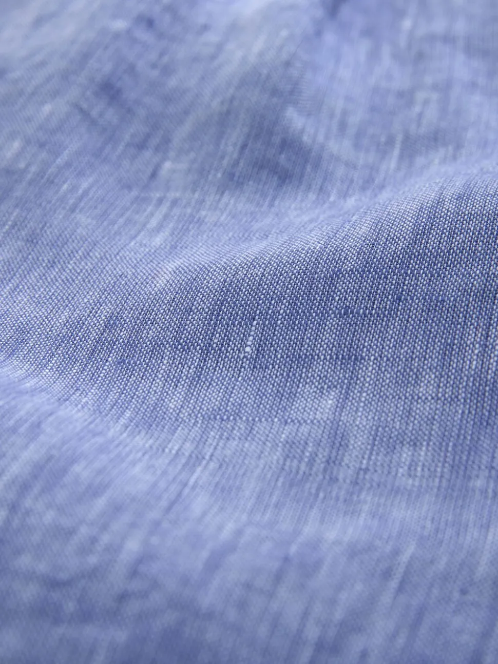 Blauw - N. Premium 100% Linen Shorts