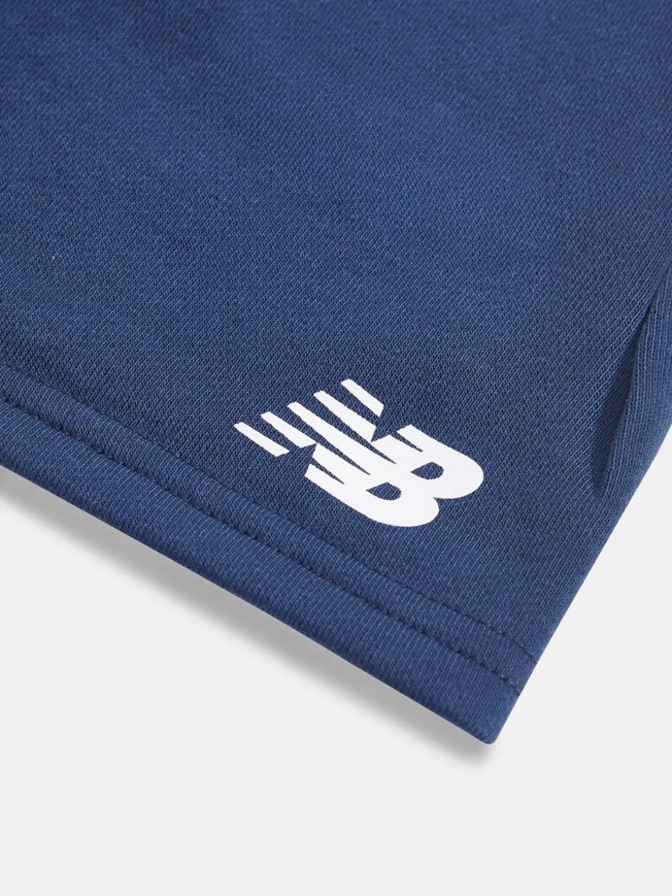 Blauw - New Balance Kids Brush Back Stacked Logo Shorts