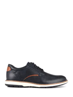 Blauw - Pavers Wide Fit Lace-Up Casual Shoes