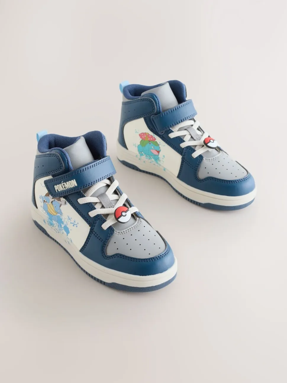 Blauw - Pokemon hoge sneakers