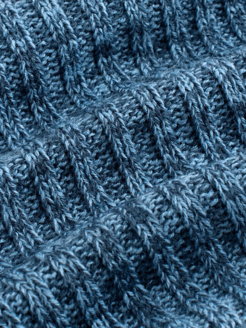 Blauw - Pom Beanie Hat & Snood Set 2 Piece (1-16yrs)