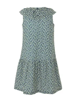 Blauw - Regatta Girls 100% Cotton Orla Kiely Playsuit