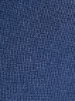 Blauw - Regular Fit Wool Blend Motionflex Waistcoat