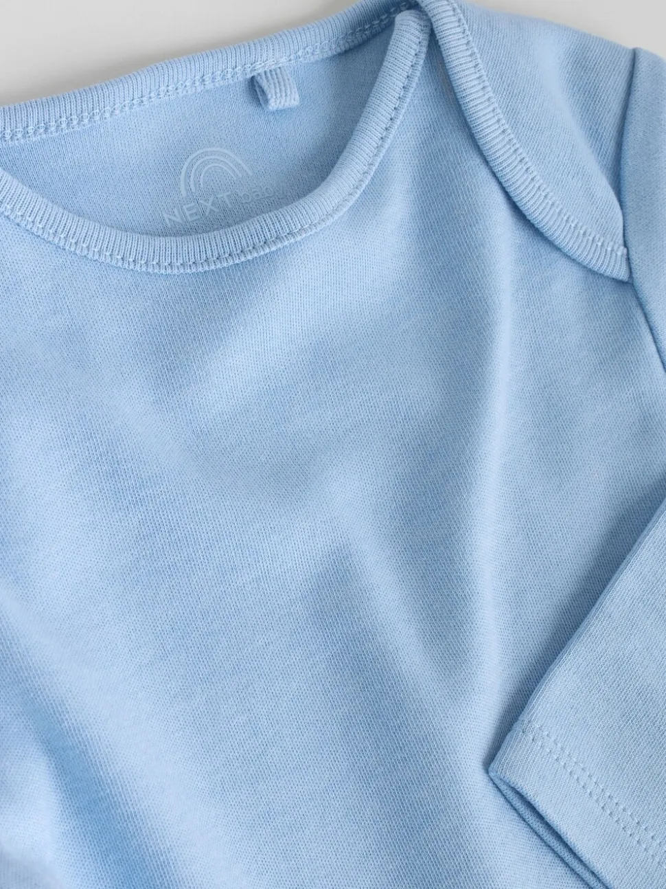 Blauw - Rompertjes met lange mouwen