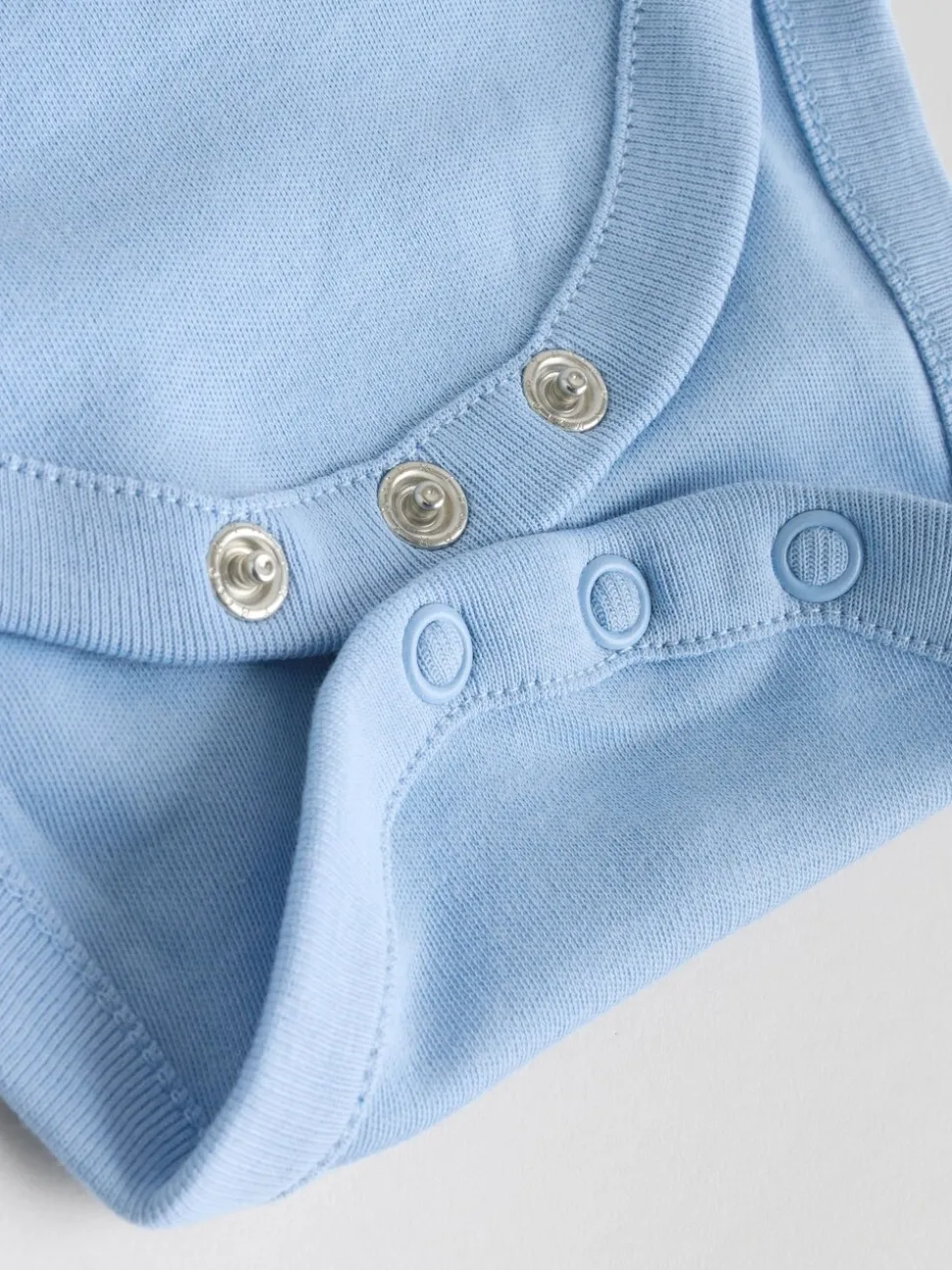 Blauw - Rompertjes met lange mouwen