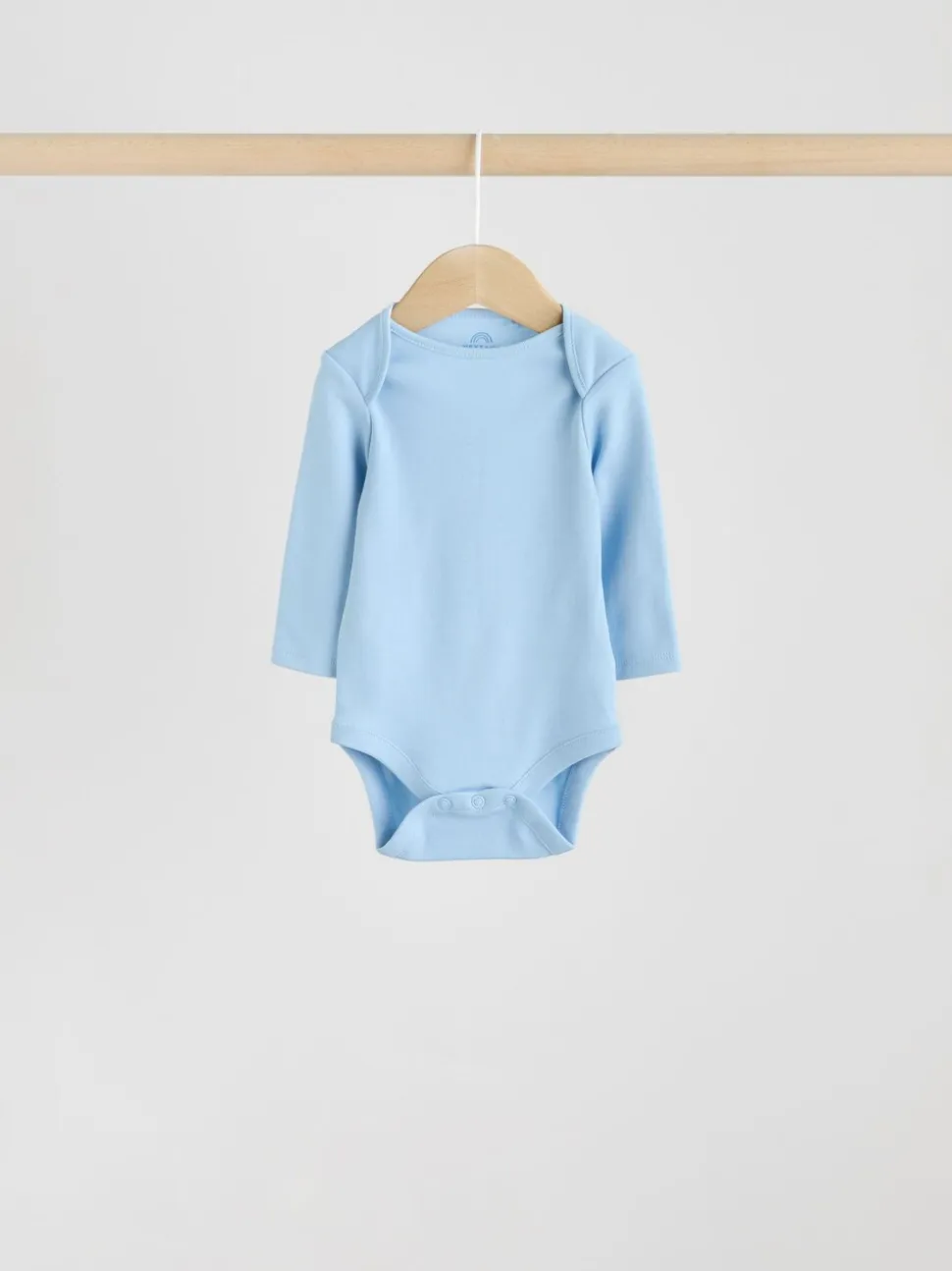 Blauw - Rompertjes met lange mouwen