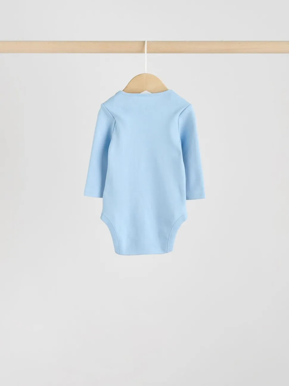Blauw - Rompertjes met lange mouwen