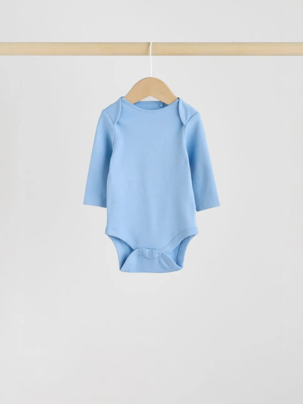 Blauw - Rompertjes met lange mouwen