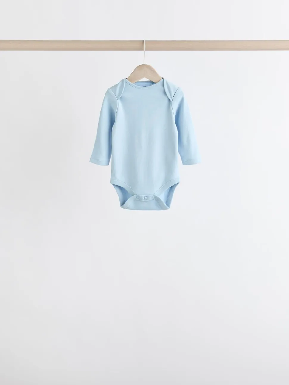 Blauw - Rompertjes met lange mouwen