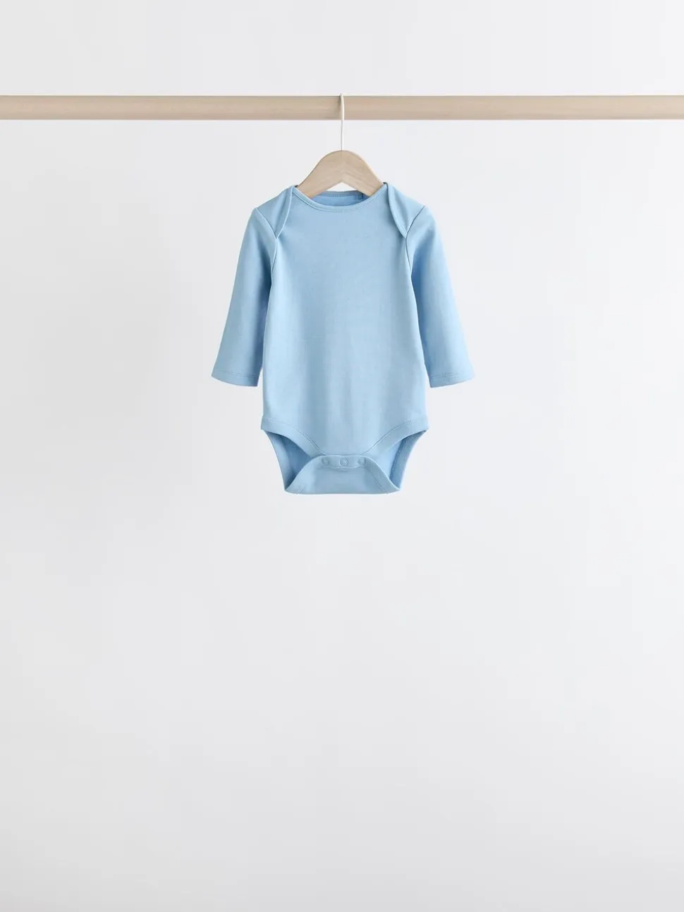 Blauw - Rompertjes met lange mouwen