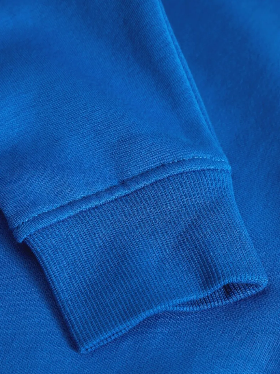Blauw - Schoolsweater met ronde hals (3-17jr)