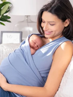 Blauw - Seraphine Skin to Skin Babywearing Sleeveless Top