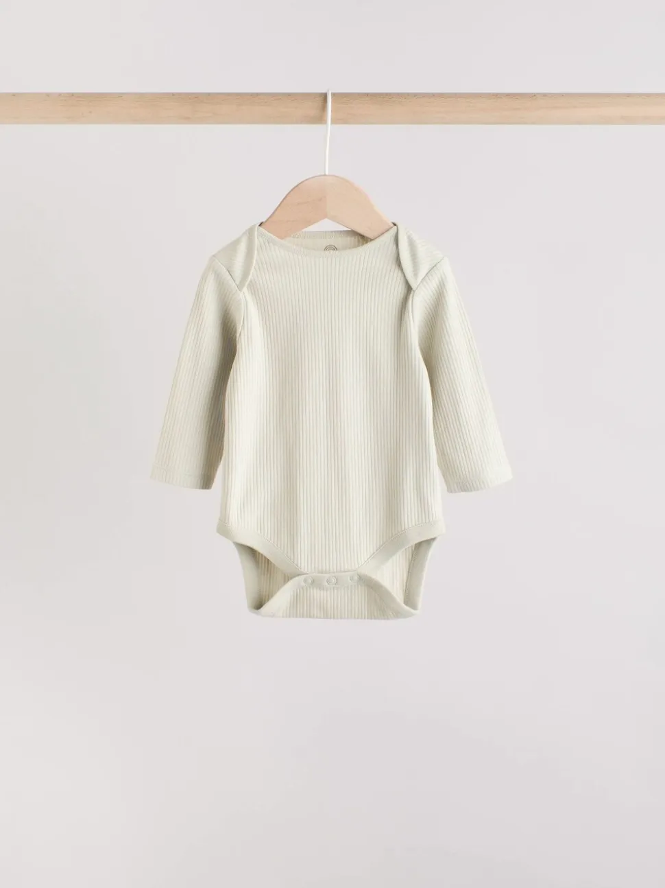 Blauw - Set van 5 rompers met lange mouwen