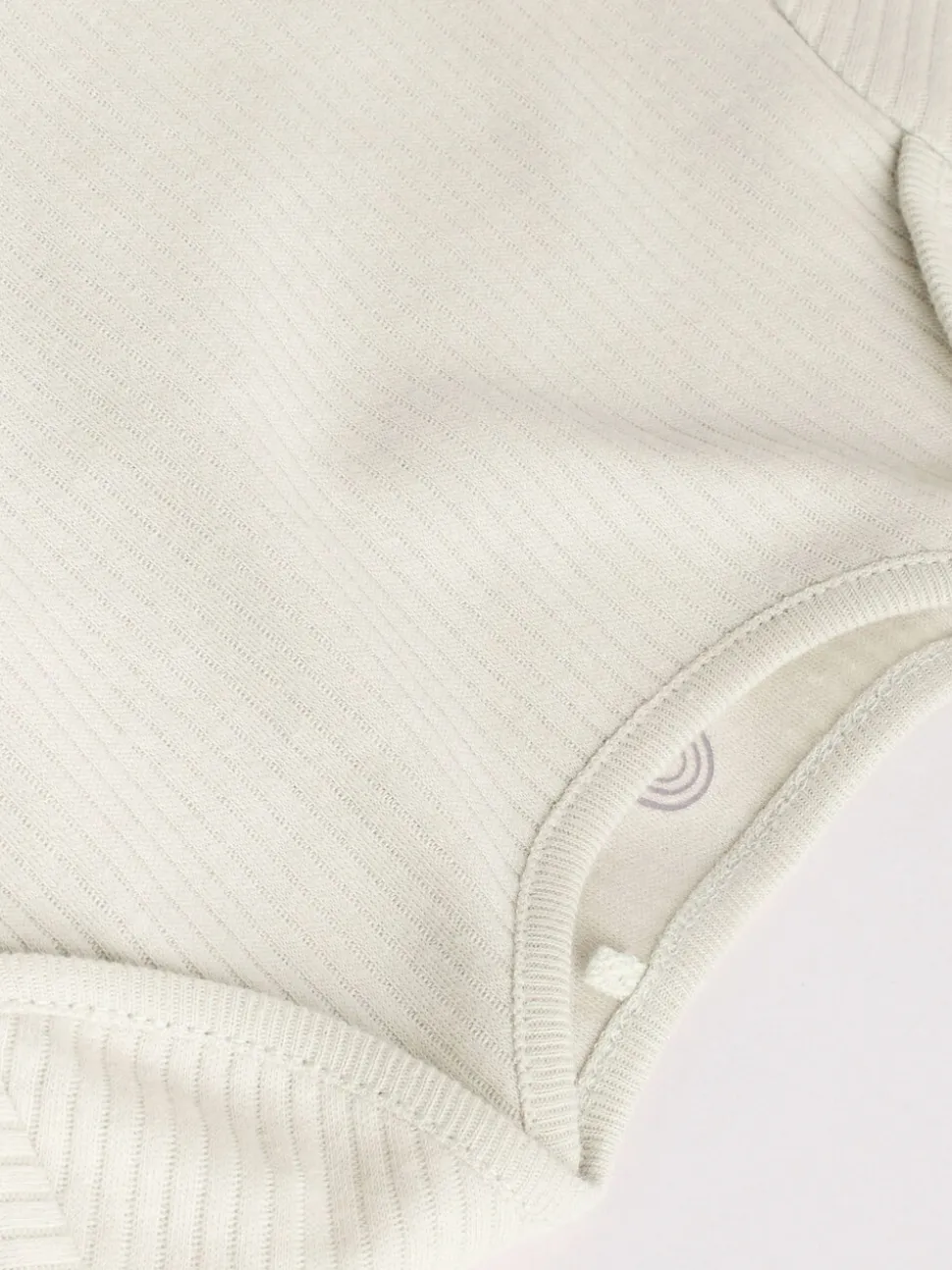 Blauw - Set van 5 rompers met lange mouwen