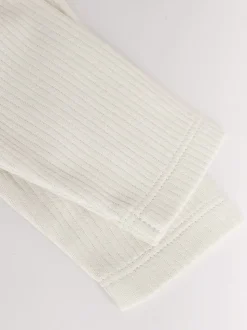 Blauw - Set van 5 rompers met lange mouwen