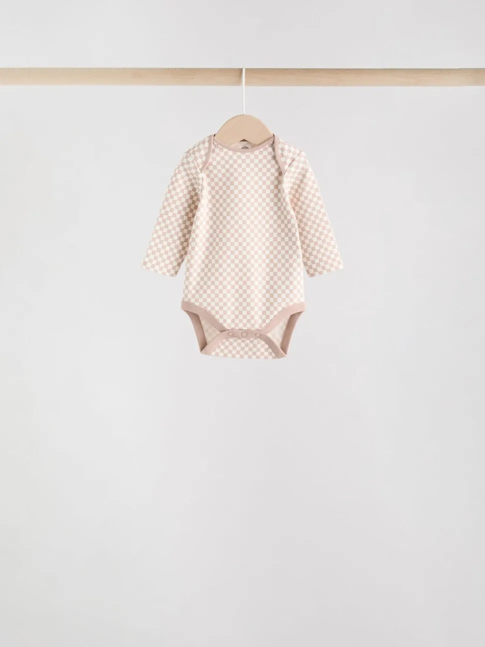 Blauw - Set van 5 rompers met lange mouwen
